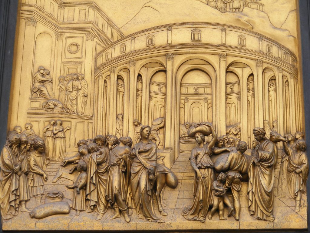 Данте упоминает церковь сан. Лоренцо Гиберти. Рельеф Лоренцо Гиберти. Лоренцо Гиберти Райские врата. Лоренцо Гиберти история Иосифа.